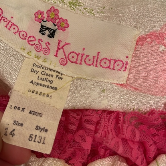 70's Princess Kaiulani Dress Size 14 - Picture 11 of 16